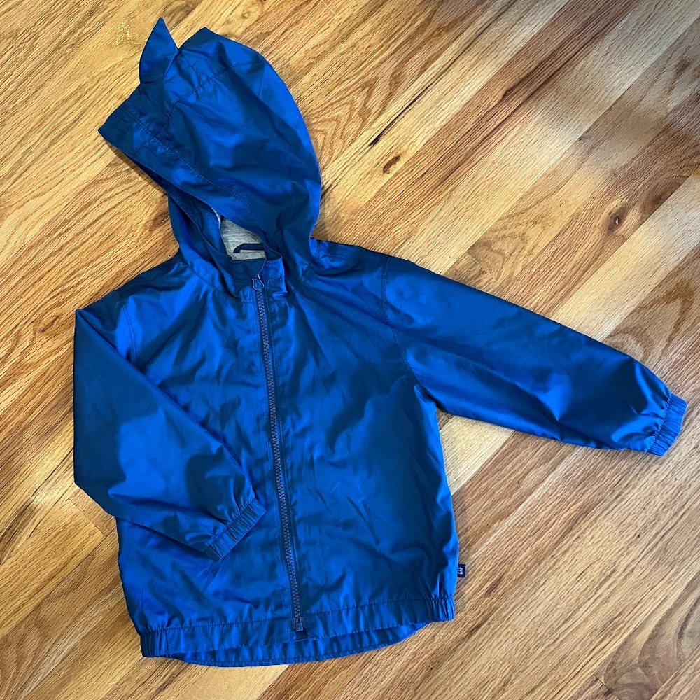 Blue Hooded Lightweight Jacket (3T)